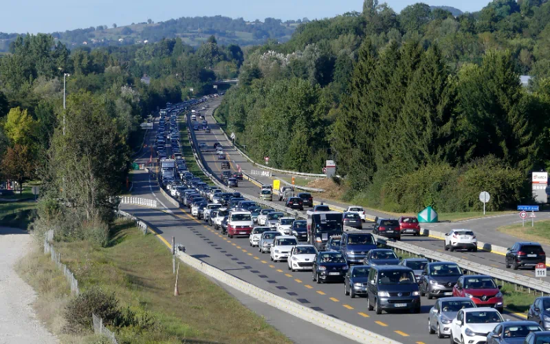 embouteillages autoroute